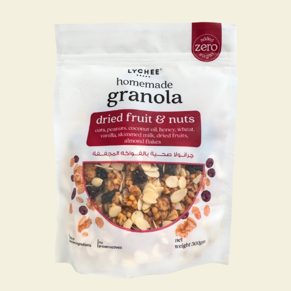 Lychee Granola Dried Fruits 300g