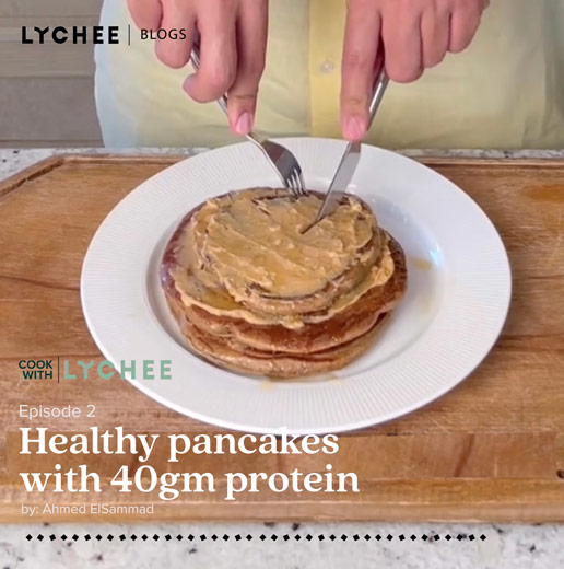 Healthy Pancakes with 40gm of protein 2