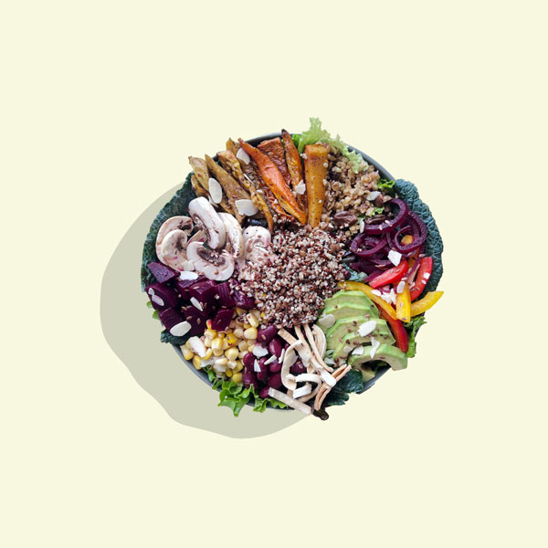 Loaded Veggie Salads