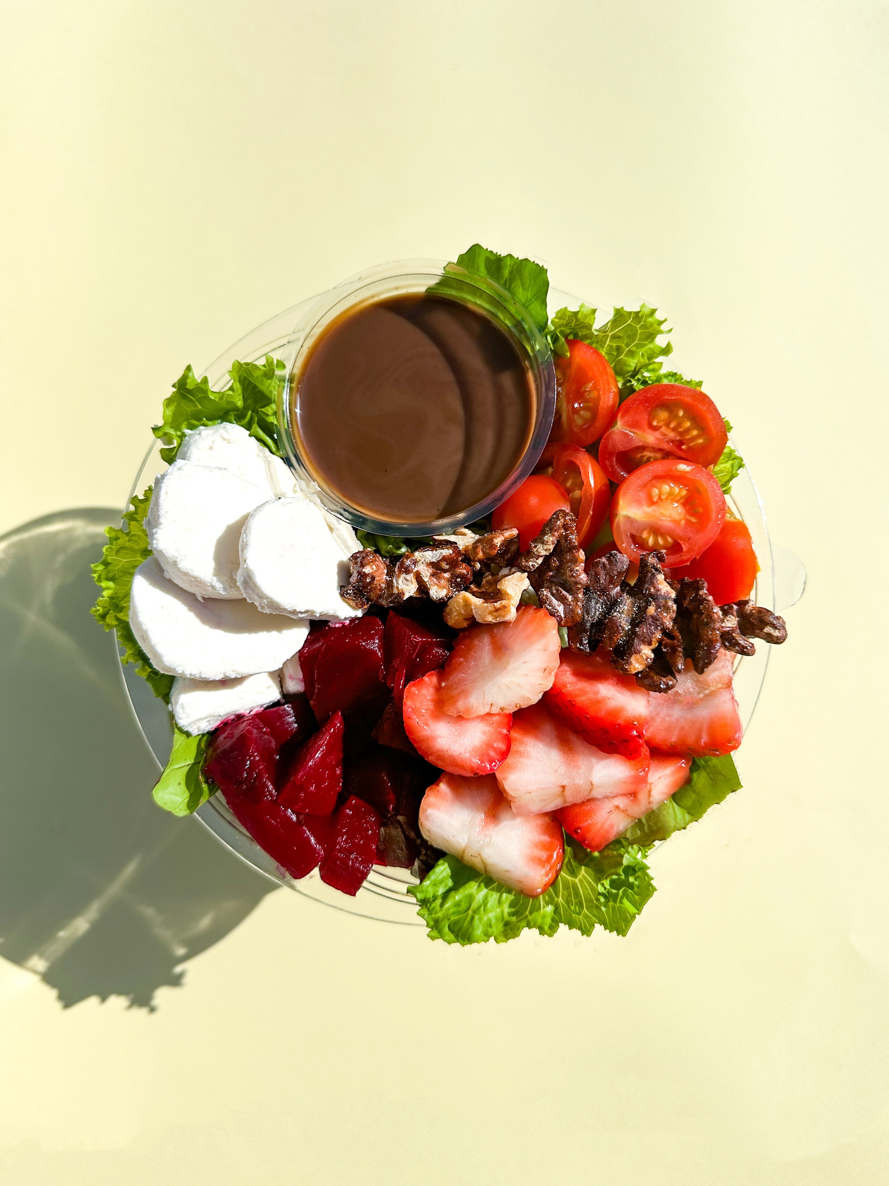 Strawberry & Goat cheese salad