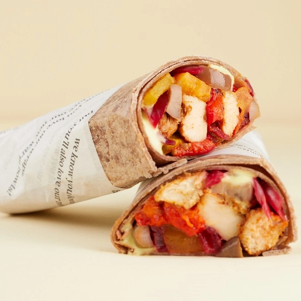 Hot Honey Chicken Wrap