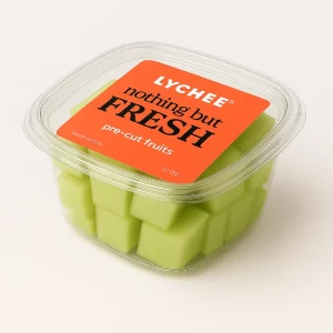 Pre-cut cantaloupe 12oz thumbnail