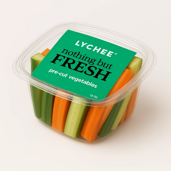 Pre-cut cucumber & carrot 12oz
