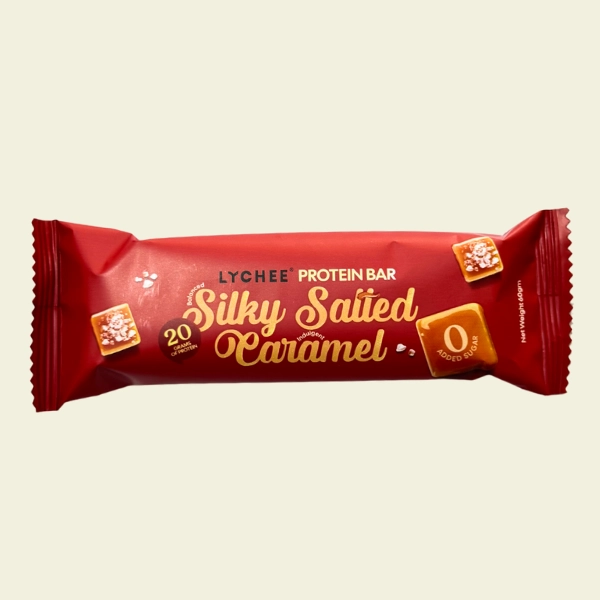 Silky Salted Caramel Zero Added Sugar Protein Bar 60gm
